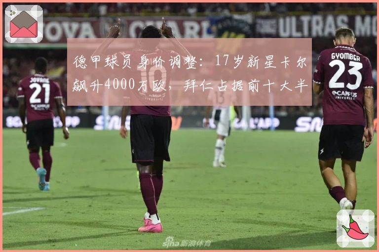 德甲球员身价调整：17岁新星卡尔飙升4000万欧，拜仁占据前十大半席位